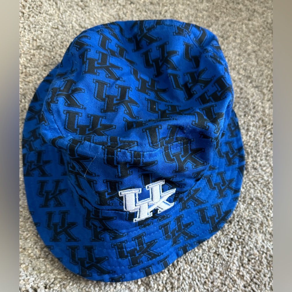 Zephyr Blue and Black University of Kentucky Adult Unisex Bucket Hat